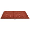 NoTrax T11S3958RD San-Eze II Grease-Proof Floor Mat, 3 1/4' x 4 7/8', 7/8" Thick, Red thumbnail 3