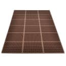 NoTrax T15S0032BR Optimat Grease-Resistant Floor Mat, 2' x 3', 1/2" Thick, Brown thumbnail 4