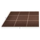 NoTrax T15S0033BR Optimat Grease-Resistant Floor Mat, 3' x 3', 1/2" Thick, Brown thumbnail 5