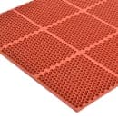 NoTrax T15S0033RD Optimat Grease-Proof Floor Mat, 3' x 3', 1/2" Thick, Red thumbnail 6