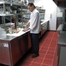 NoTrax T15S0034RD Optimat Grease-Proof Floor Mat, 3' x 4', 1/2" Thick, Red thumbnail 7