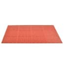 NoTrax T23S0038RD Mult-Mat II Reversible Oil Resistant Floor Mat, 3' x 8', 3/8" Thick, Red thumbnail 4