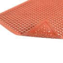 NoTrax 562S0320RD Sanitop® Grease-Resistant Floor Mat - 3' x 20', 1/2" Thick, Red thumbnail 2