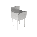 Perlick TS18DB Underbar Freestanding Drainboard - 6" Back Splash, 18" x 18 9/16" thumbnail 2