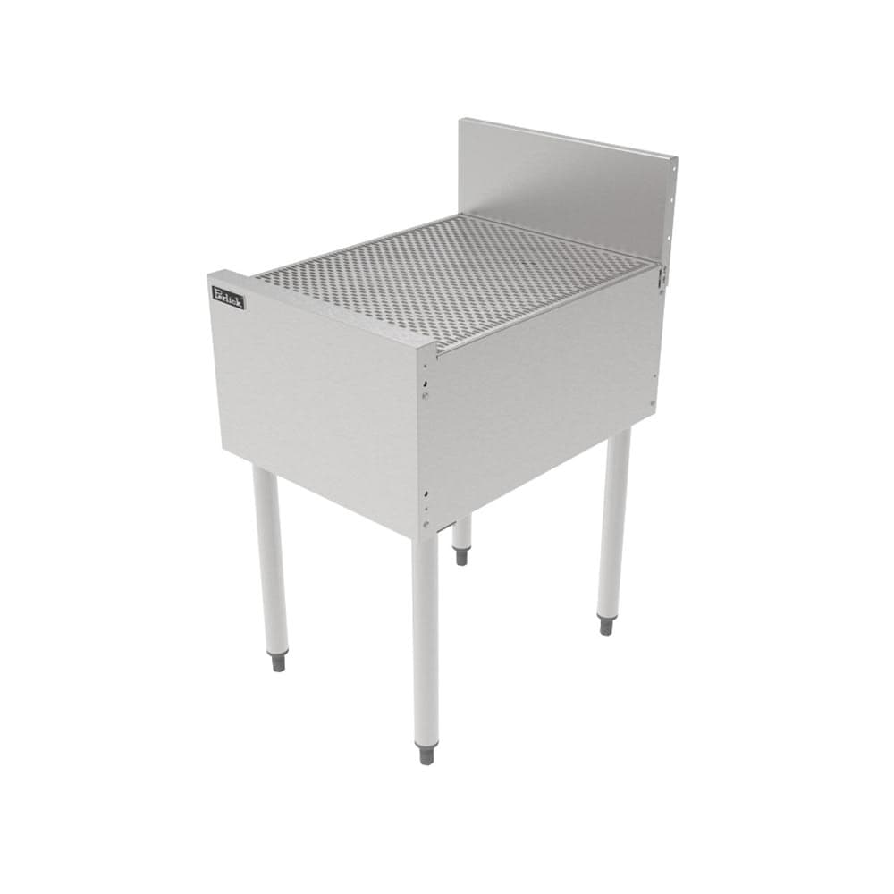 Perlick TSF18DB Underbar Freestanding Drainboard - 6" Back Splash, 18" x 24"
