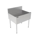Perlick TSF30DB Underbar Freestanding Drainboard - 6" Backsplash, 30" x 24" thumbnail 2