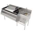 Perlick UCS60B 60" Cocktail Station w/ 78 lb Ice Bin, Stainless Steel thumbnail 2