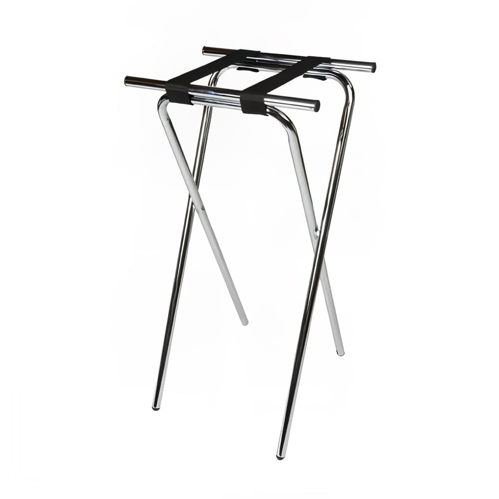 CSL 36" Extra Tall Tray Stand, Chrome Tubular Frame (1036)