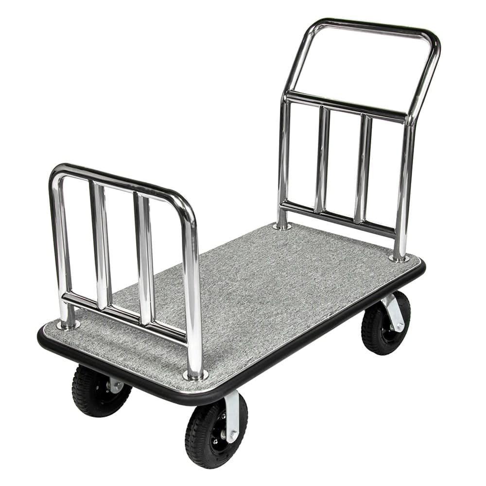 CSL Platform Cart w/ Gray Carpet - 44"L x 24"W (2111GY-010)