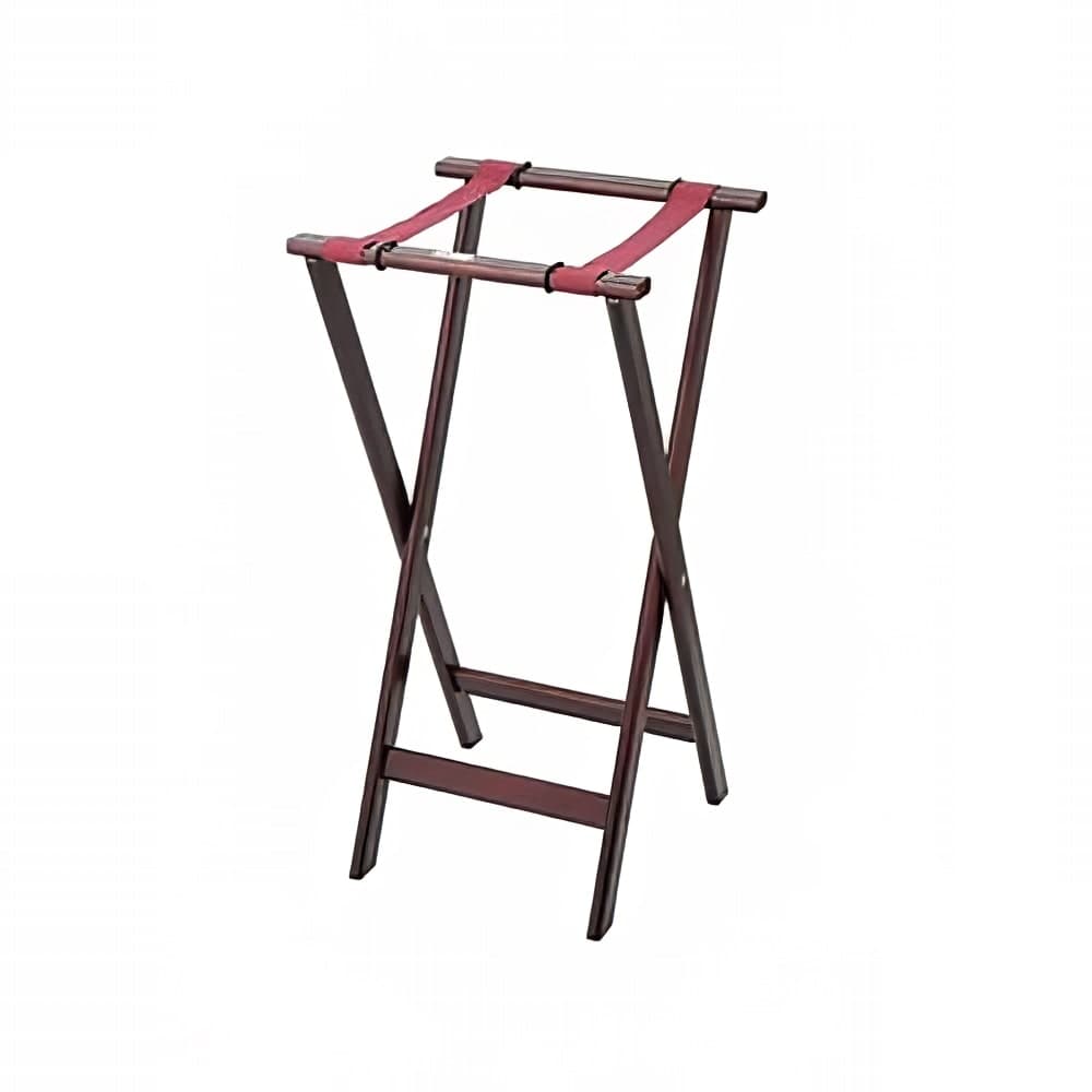 Royal Industries 38" Wood Tray Stand w/ Walnut Finish (ROY 772)