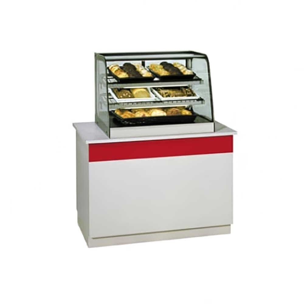 Federal CD3628 36" Countertop Non-Refrigerated Merchandiser w/ Sliding Glass Rear Doors