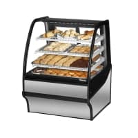 Federal CGD3648 36" Full Service Bakery Case w/ Curved Glass - (4) Levels, 120v thumbnail 3