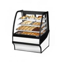 Federal CGD3648 36" Full Service Bakery Case w/ Curved Glass - (4) Levels, 120v thumbnail 4