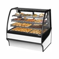 Federal CGD5048 50" Full Service Bakery Case w/ Curved Glass - (4) Levels, 120v thumbnail 2