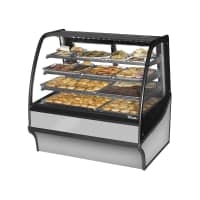 Federal CGD5048 50" Full Service Bakery Case w/ Curved Glass - (4) Levels, 120v thumbnail 4
