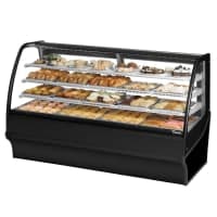Federal CGD7748 77" Full Service Bakery Case w/ Curved Glass - (4) Levels, 120v thumbnail 2