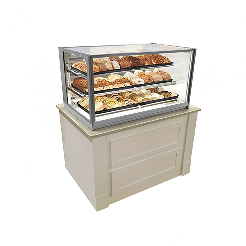 Federal ITD4826 48" Full Service Bakery Case w/ Straight Glass - (3) Levels, 120v