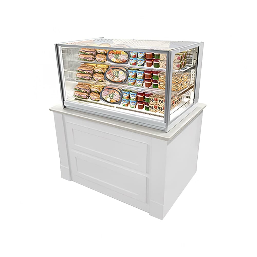 Federal ITR3626 36" Full Service Bakery Case w/ Straight Glass - (3) Levels, 120v