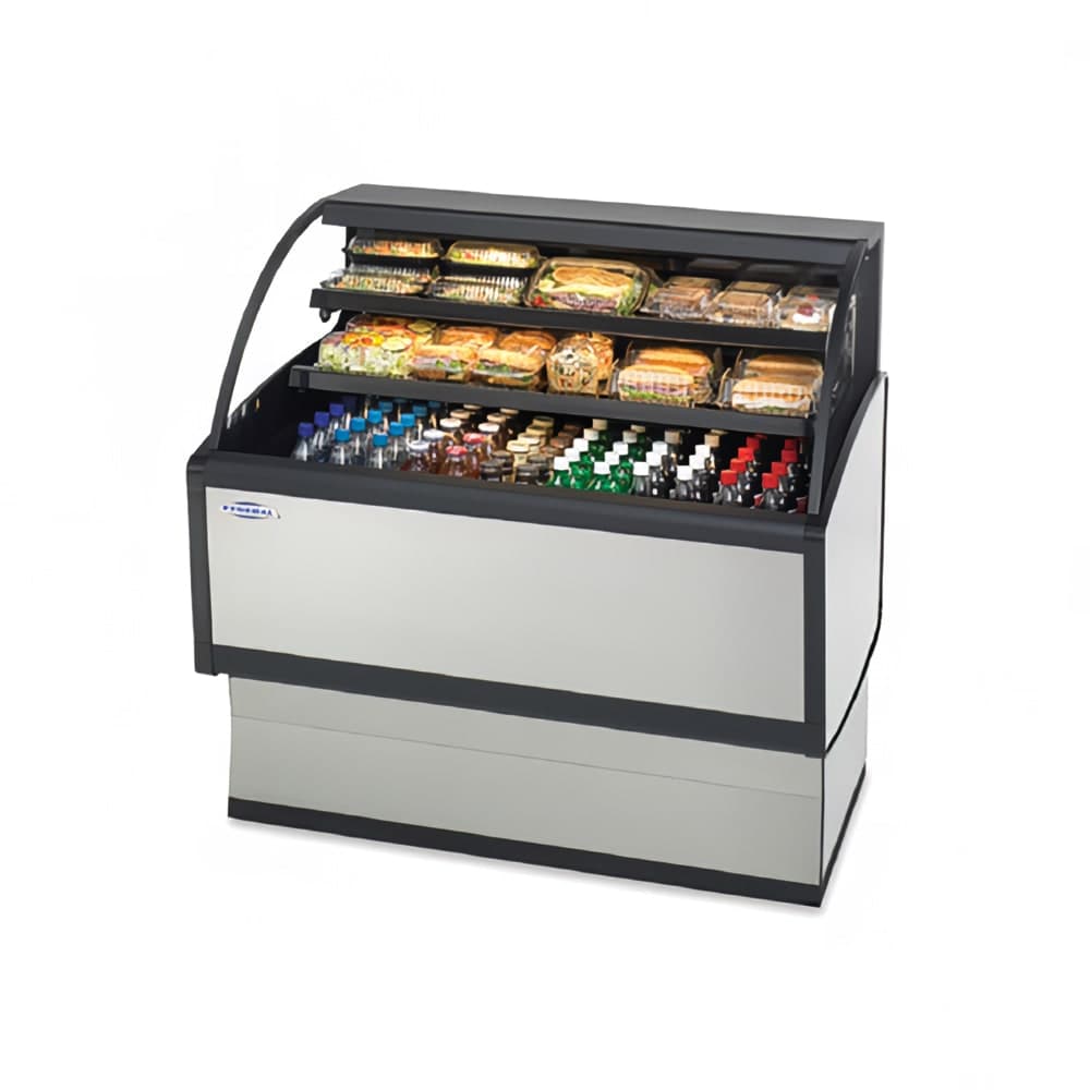 Federal LPRSS6 72" Horizontal Open Air Cooler w/ (3) Levels, 230v/1ph