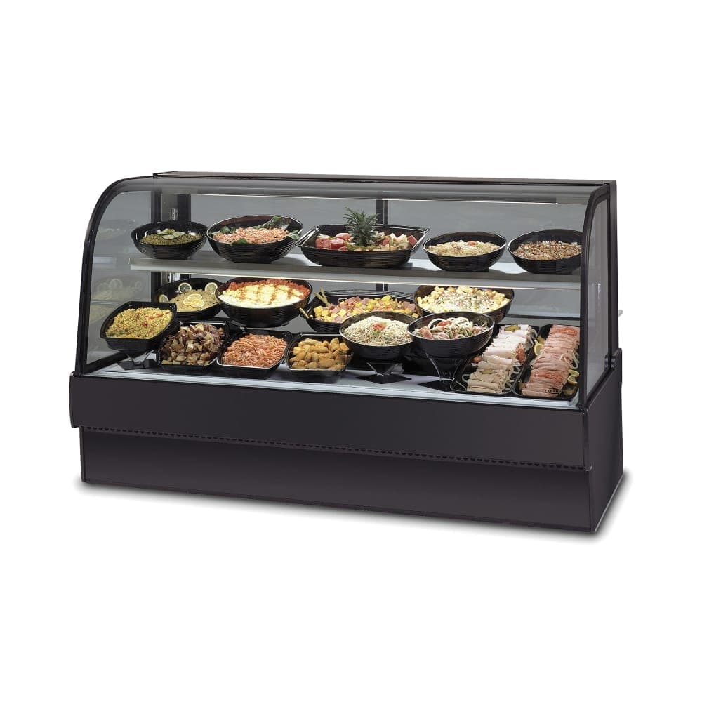 Federal SGR3648CD 36-1/8" Full Service Deli Case w/ Straight Glass - (2) Levels, 120v
