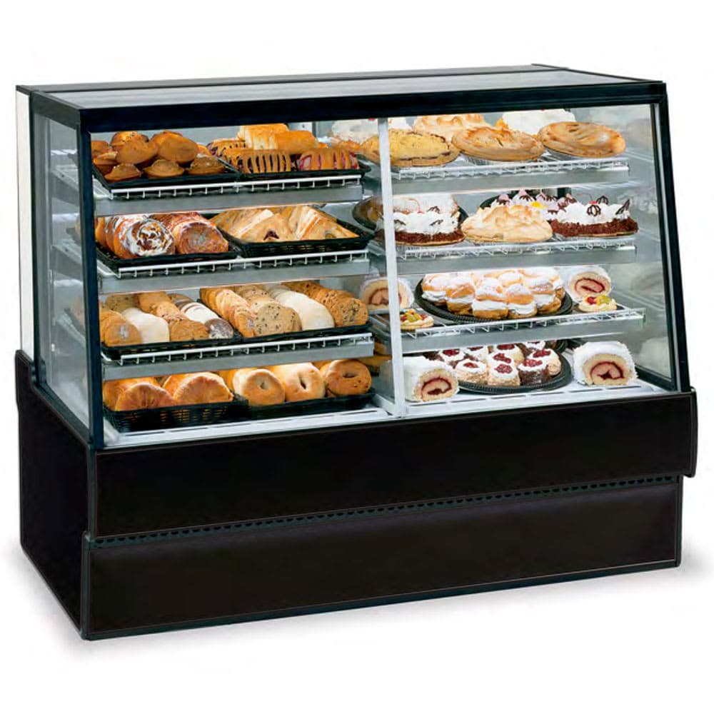Federal SGR5042DZ 50" Full Service Bakery Case w/ Straight Glass - (3) Levels, 120v