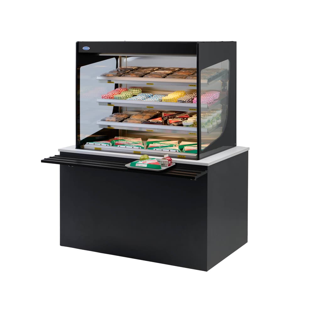 Federal VHSS3660C-SLD 36" Vision Series Self Service Countertop Heated Display Case - (4) Levels, 208-240v