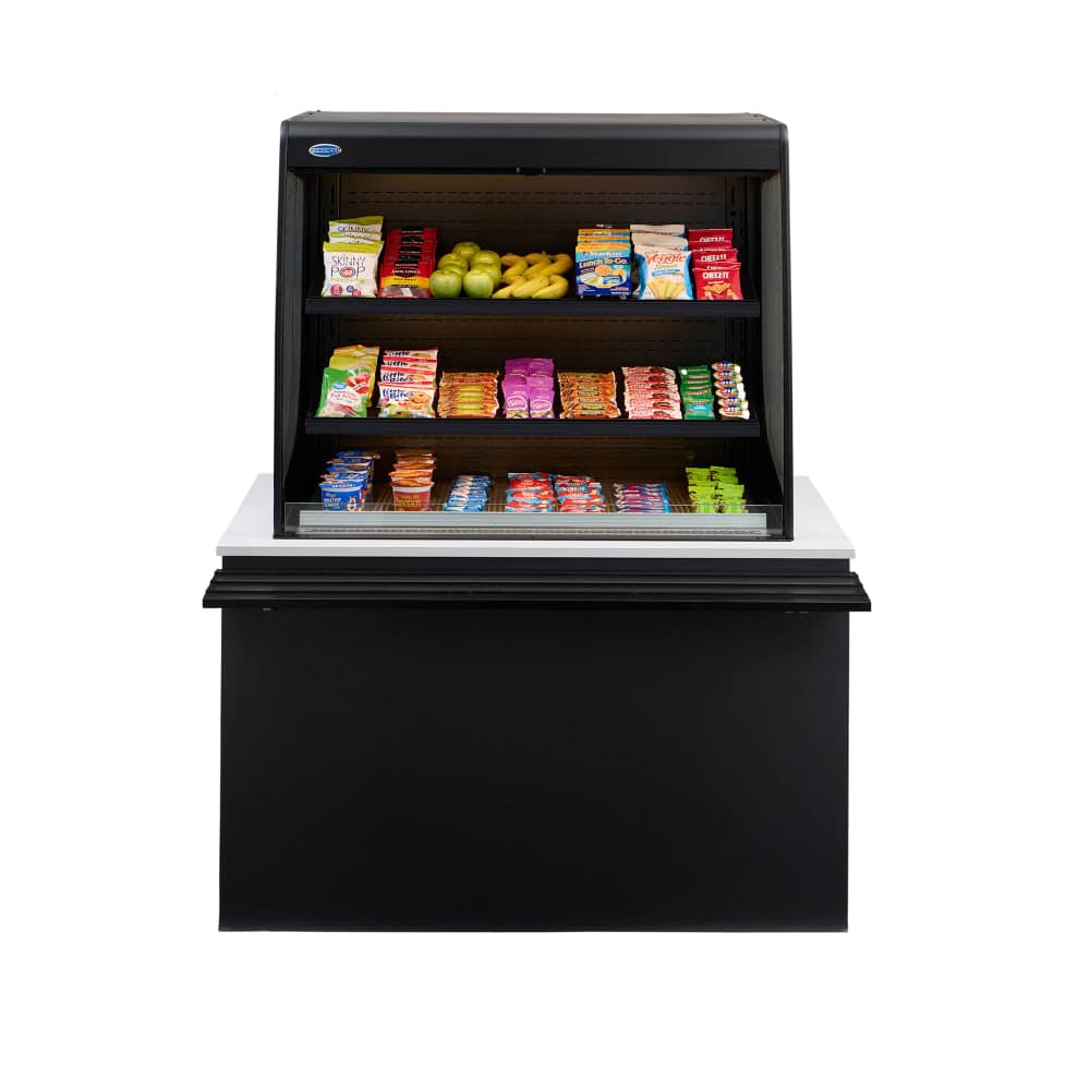 Federal VNSS3660C-SLD 36" Vision Series Self Service Open Air Case - (3) Levels, 120v