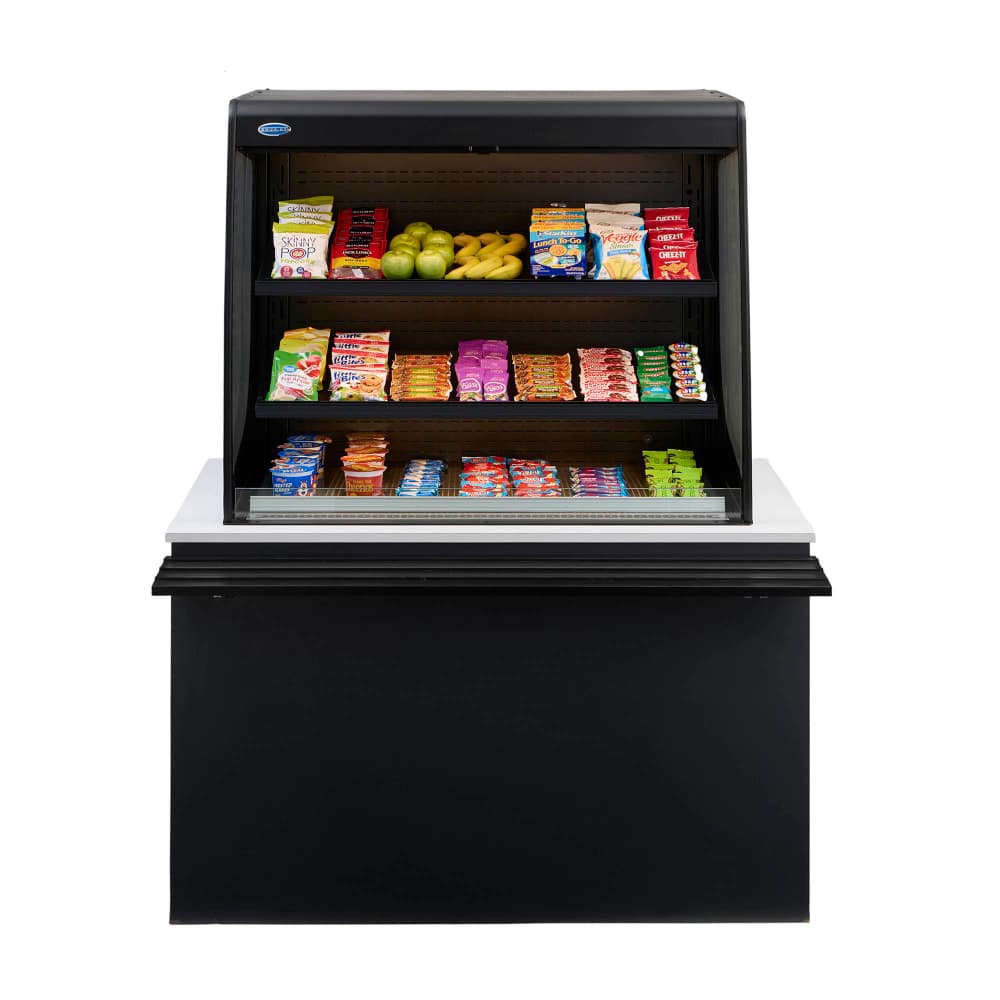 Federal VNSS4860C-SLD 47 1/4" Vision Series Self Service Open Air Case - (3) Levels, 120v