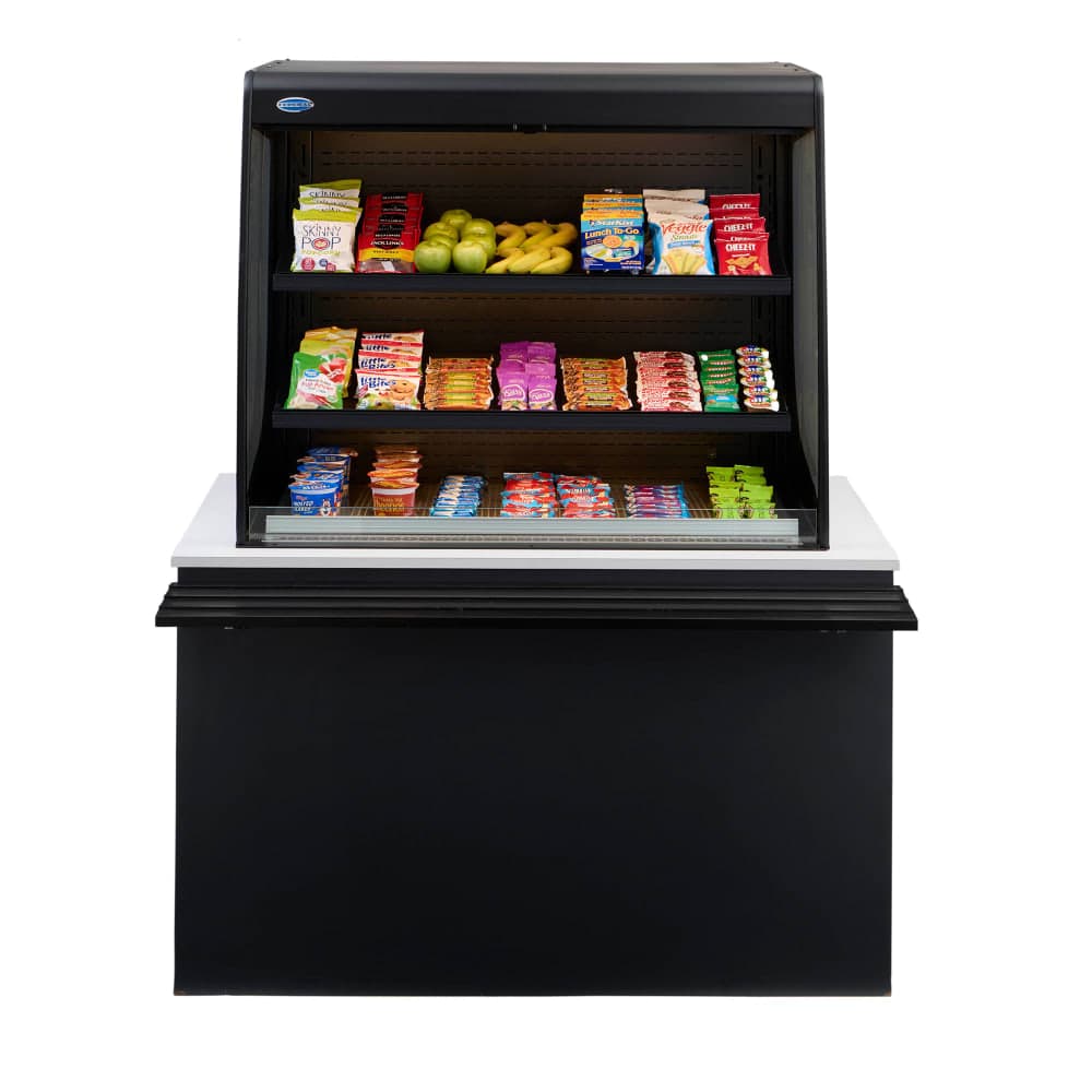 Federal VNSS4860S-SLD 47 1/4" Vision Series Self Service Open Air Case - (3) Levels, 120v