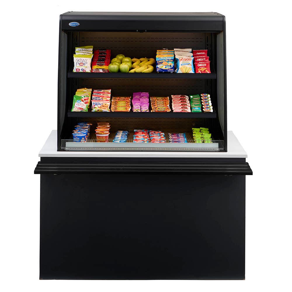 Federal VNSS7260S-SLD 71 1/4" Vision Series Self Service Open Air Case - (3) Levels, 120v