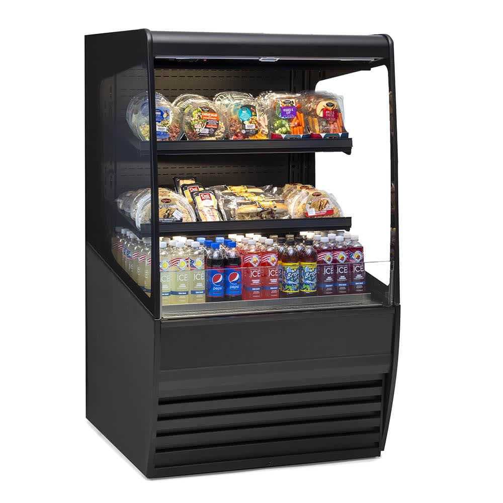 Federal VRSS7260C-SLD 71 1/4" Vision Series Vertical Open Air Cooler w/ (3) Levels, 208-240v