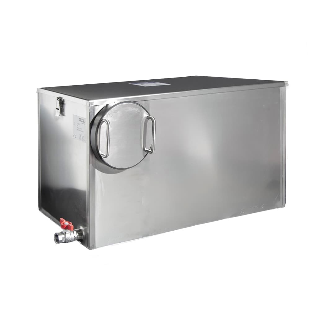 Grease Guardian GGXM25 Grease Trap w/ 25 GPM Capacity, Stainless Steel, Size #50