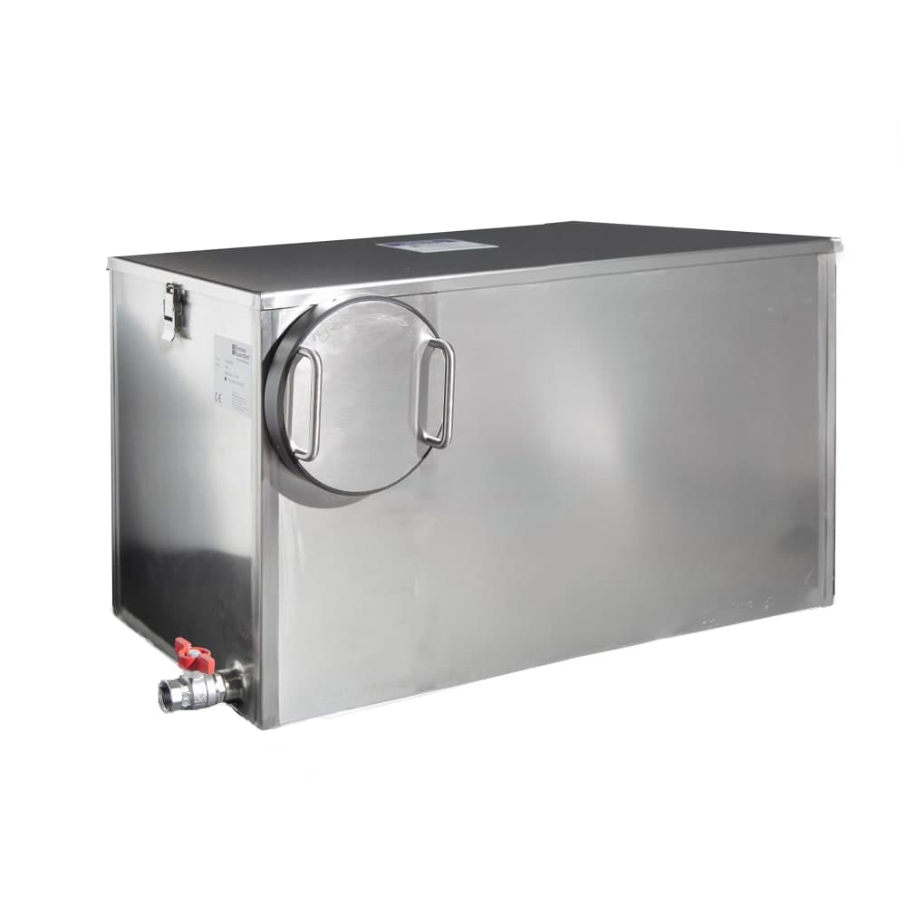 Grease Guardian GGXM35 Grease Trap w/ 35 GPM Capacity, Stainless Steel, Size #70