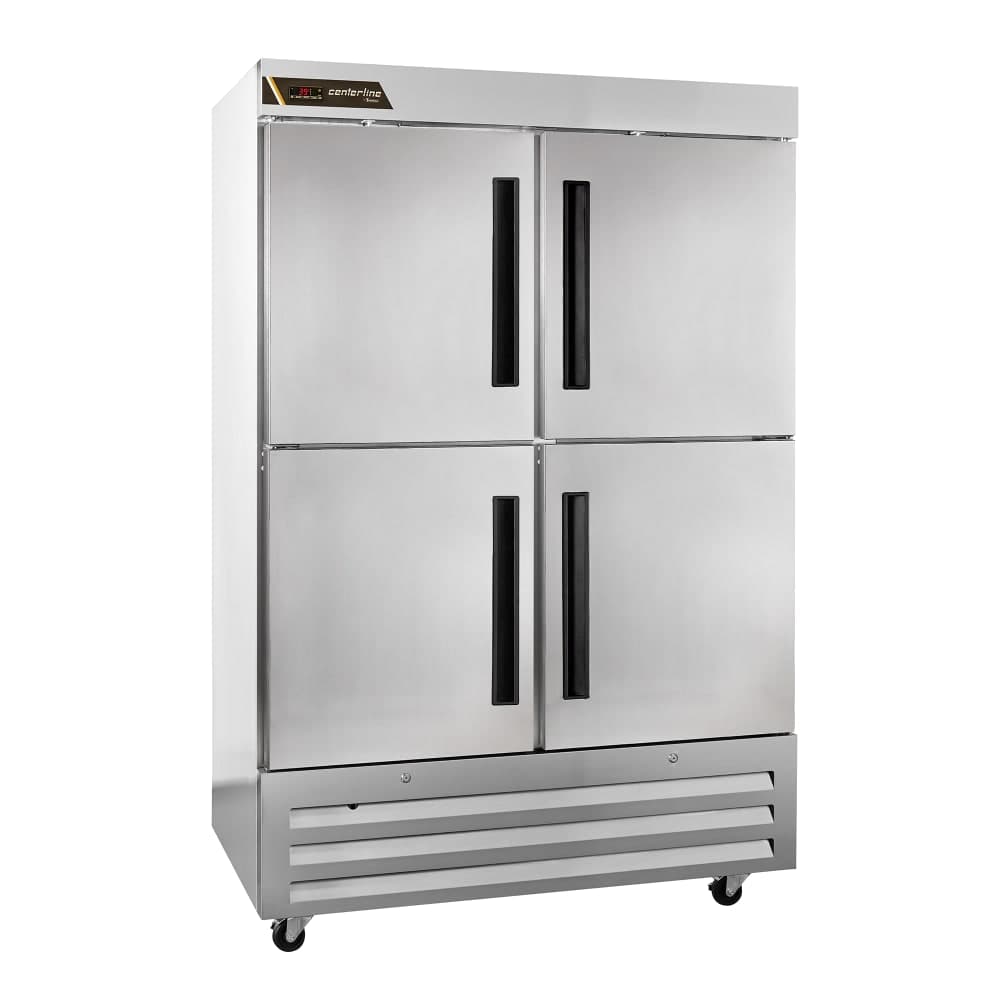 Centerline by Traulsen CLBM-49F-HS-LR 53 3/4" Centerline™ Two Section Reach In Freezer, (4) Left/Right Hinge Solid Doors, 115v