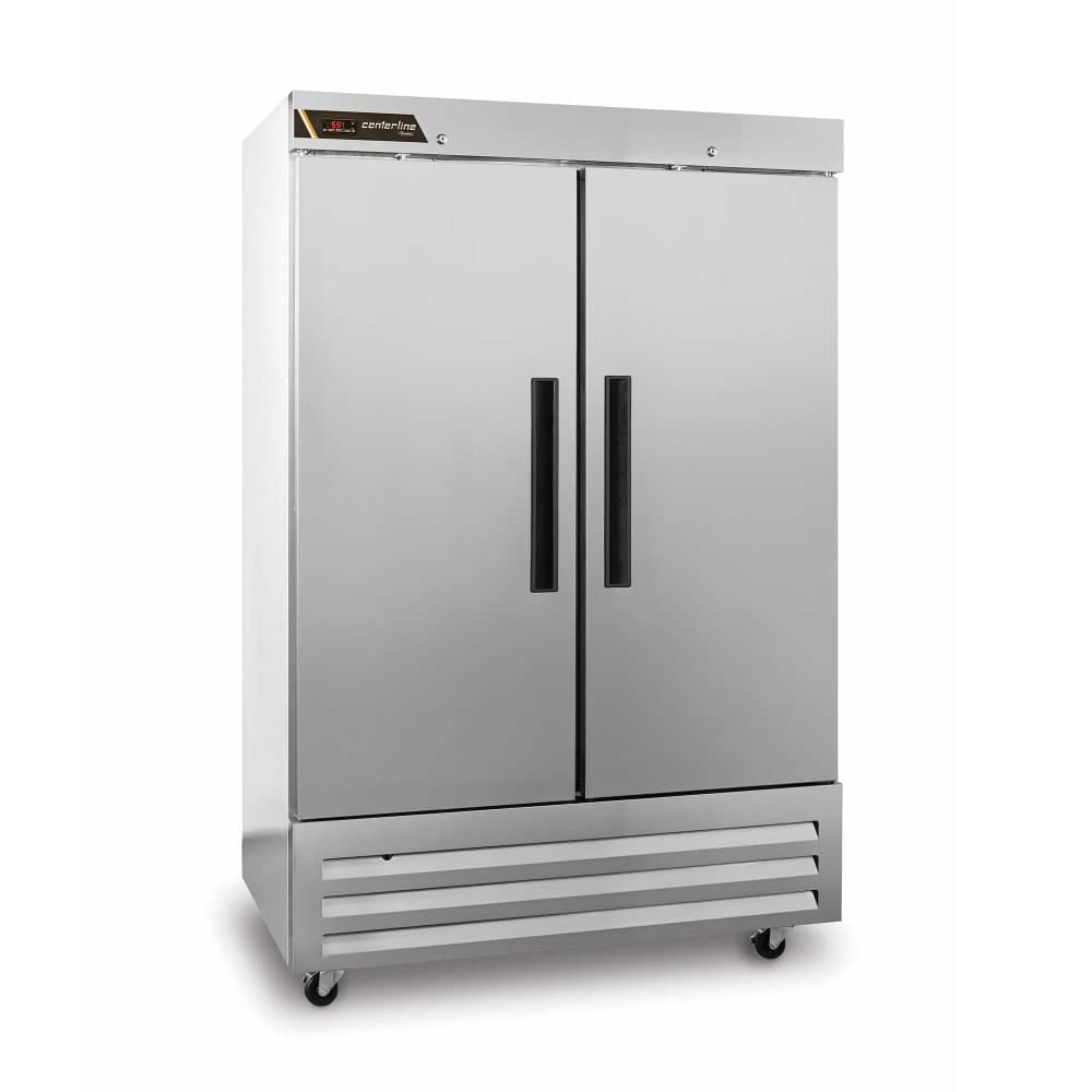 Centerline by Traulsen CLBM-49R-FS-LR 54" Two Section Reach In Refrigerator, (2) Left/Right Hinge Solid Doors, 115v
