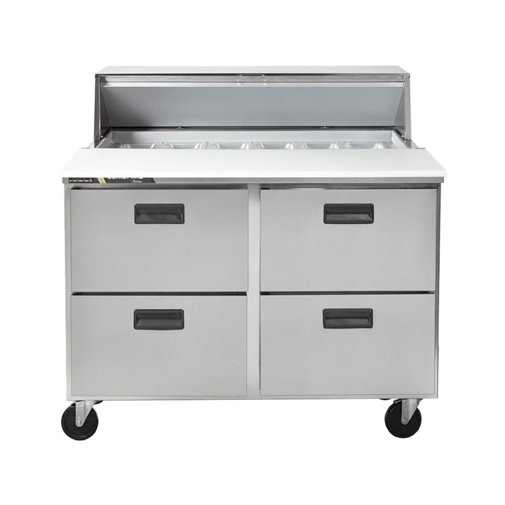 Centerline by Traulsen CLPT-4812-DW 48" Centerline™ Sandwich/Salad Prep Table w/ Refrigerated Base, 115v