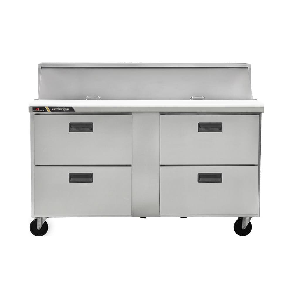 Centerline by Traulsen CLPT-6024-DW 60" Centerline™ Mega Top Sandwich/Salad Prep Table w/ Refrigerated Base, 115v