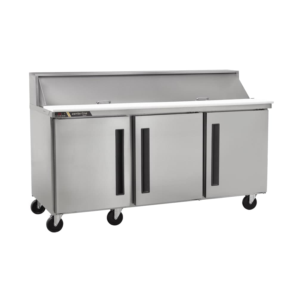Centerline by Traulsen CLPT-7220-SD-LRR 72" Centerline™ Sandwich/Salad Prep Table w/ Refrigerated Base, 115v