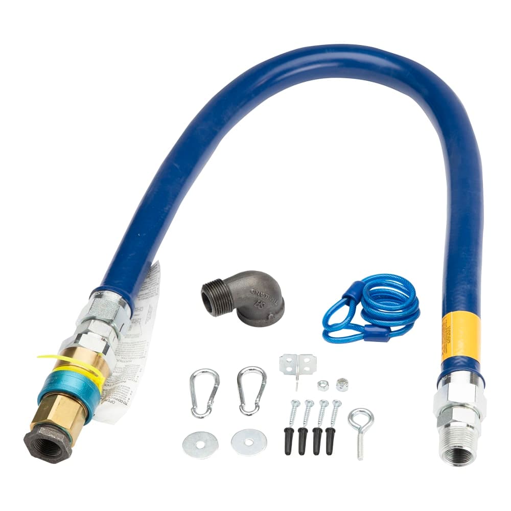 Vulcan 1 INFLEX4FT Flex Hose, Quick Disconnect w/ Restraining Device