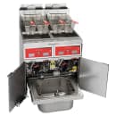 Vulcan 2TR45CF Gas Fryer - (2) 50 lb Vats, Floor Model, Liquid Propane thumbnail 2