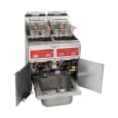 Vulcan 2VK45CF Gas Fryer - (2) 50 lb Vats, Floor Model, Natural Gas thumbnail 3