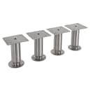 Vulcan ABC-FEET 6" Security/Seismic Legs w/ Mounting Plate for STAND-ABC/SS thumbnail 2