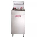Vulcan LG300 Gas Fryer - (1) 40 lb Vat, Floor Model, Liquid Propane thumbnail 2