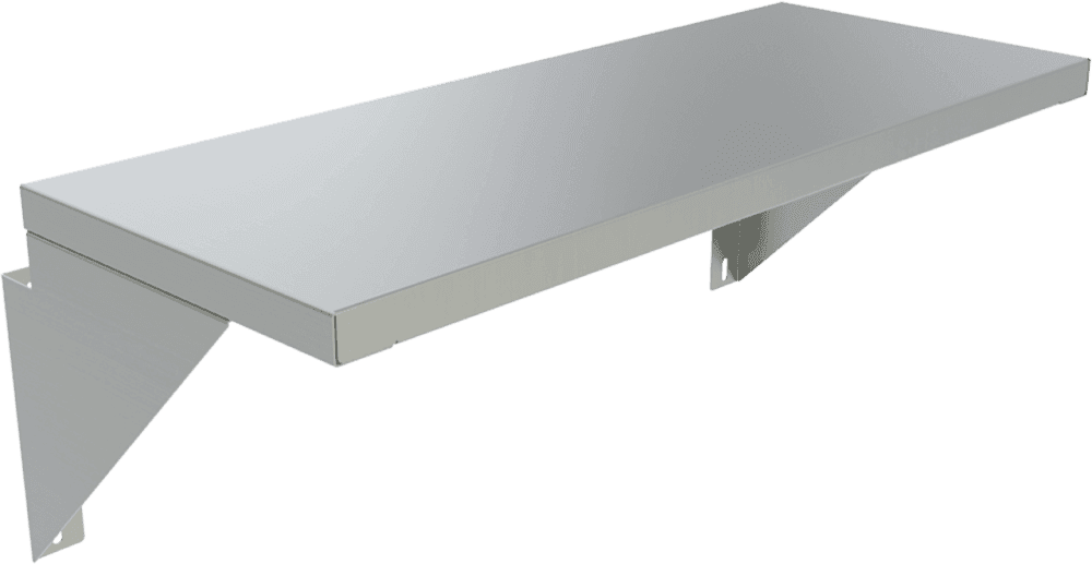 Vulcan PLTRAIL-VCCB36 36" Plate Rail for SCB36 & VCCB36 - 10"D, Stainless Steel