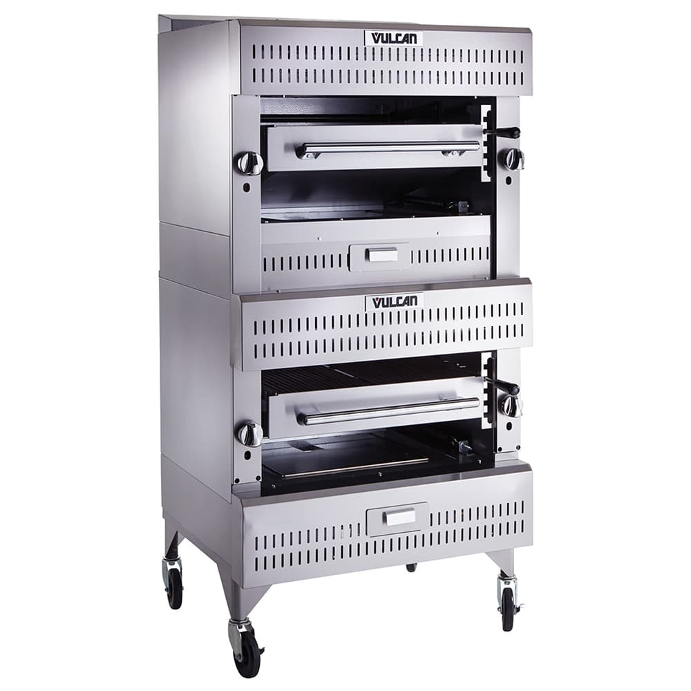 Vulcan VBB2 36" Double Deck Broiler w/ (6) Burners, Liquid Propane