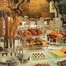 Rosseto 2 Tier Countertop Bakery Display Case - Wire Stand, 13 1/2x16x18" Acrylic, Clear (BAK2937) thumbnail 2