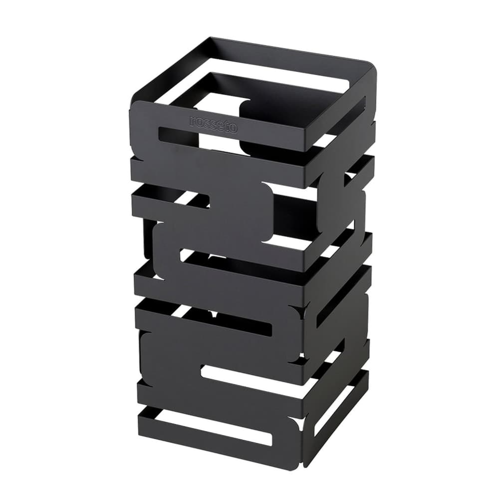 Rosseto Multi-Level Square Display Riser - 6x6x12" Black (D620RB)
