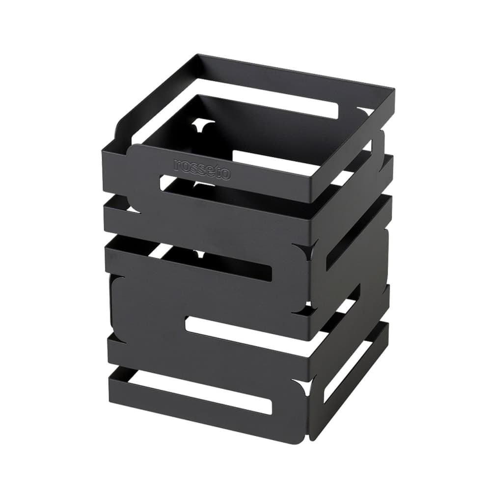 Rosseto Multi-Level Square Display Riser - 6x6x8" Black (D623RB)