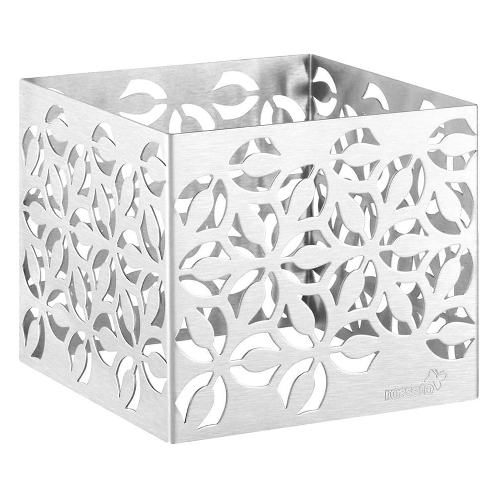 Rosseto 7" Square Display Riser, Brushed Stainless (LD159)