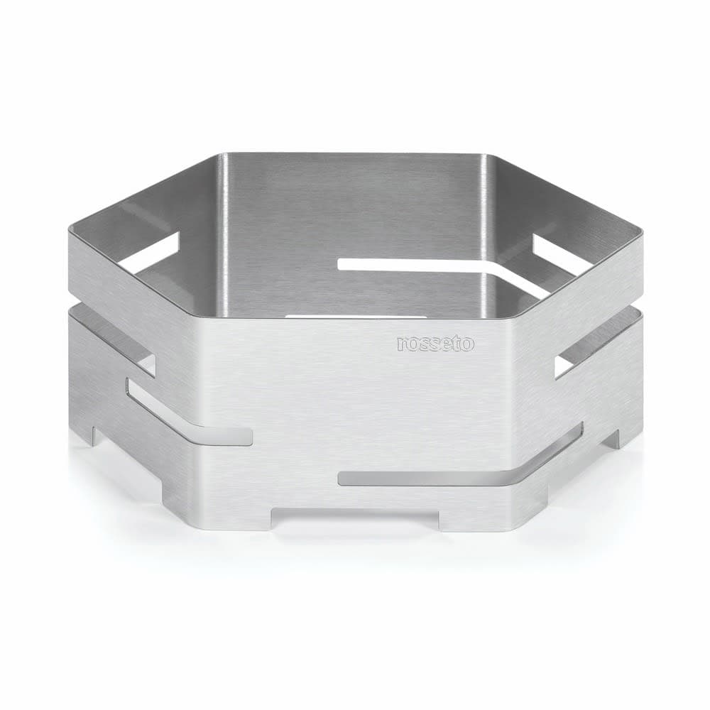 Rosseto Honeycomb Display Riser - 14x5" Stainless (SM116)